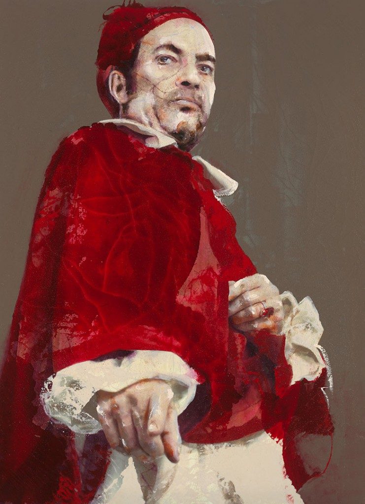 Lita Cabellut. Trilogía de la duda, "Poder", 2013