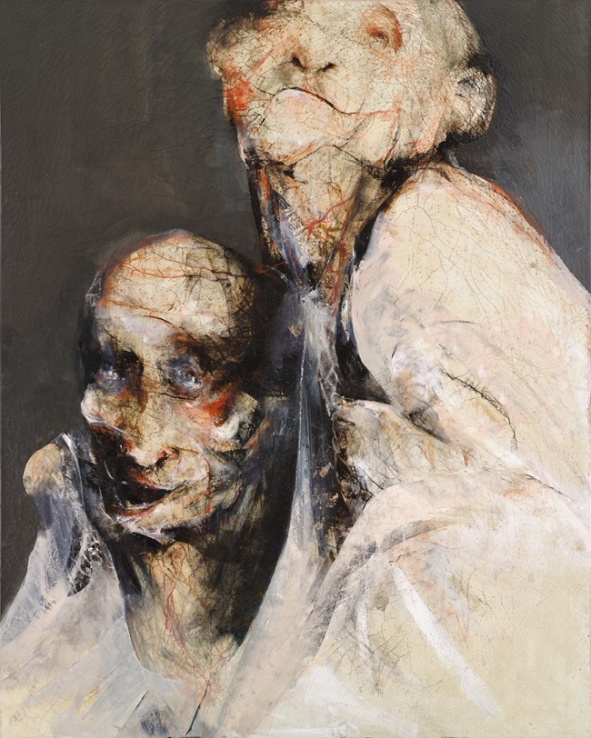 Happy Few, 2010. 150 x 200 cm. Colección personal, de la serie State of Grace, 2010.