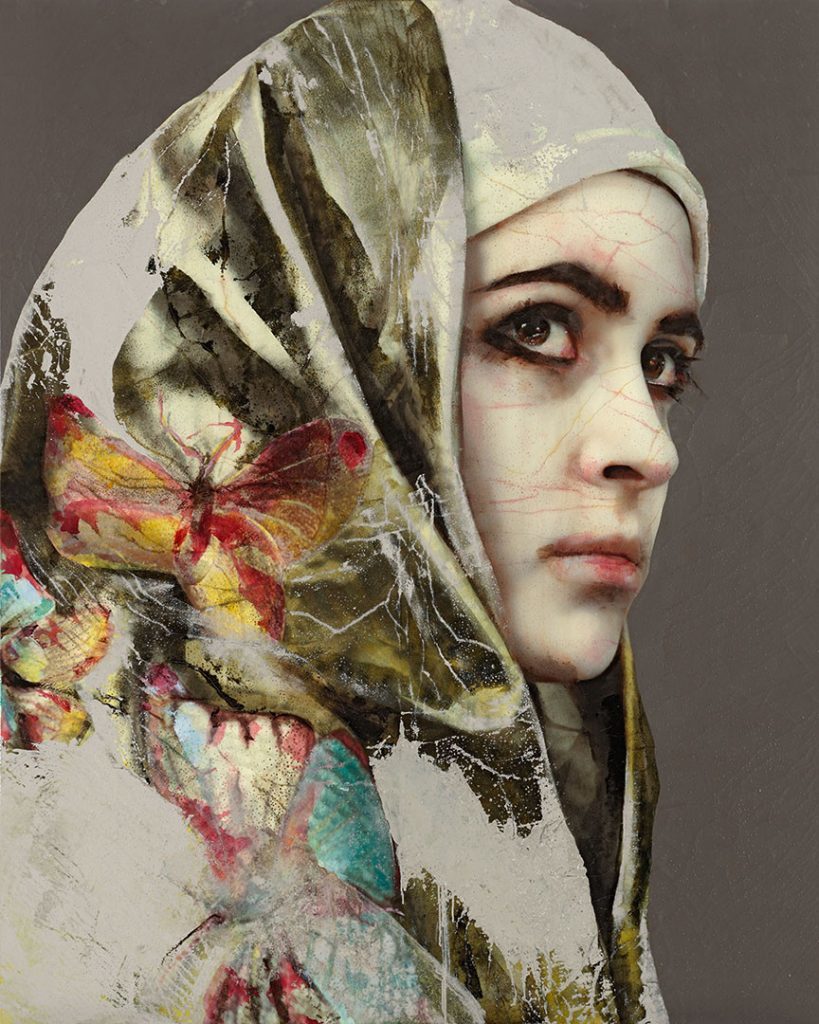 Lita Cabellut, Secret behind the veil
