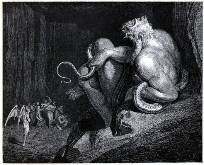 Ilustración para la Divina Comedia de Dante Alighieri
