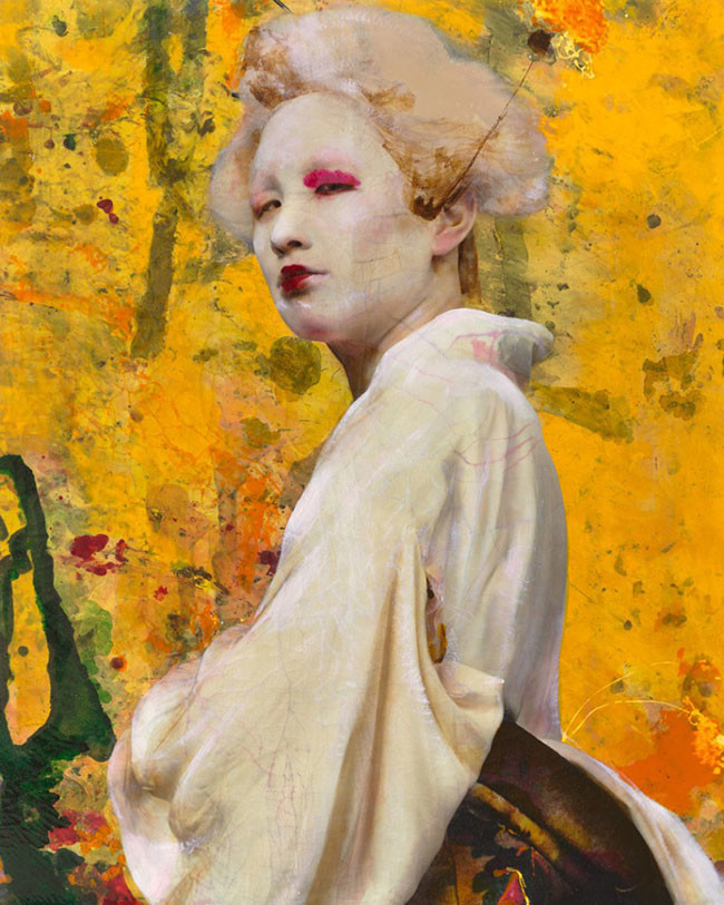 Lita Cabellut. Dried Tear 52 250 x 200 cm