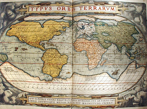 Abraham Ortelius, Theatrum Orbis Terrarum, Antuerpiae, 1572